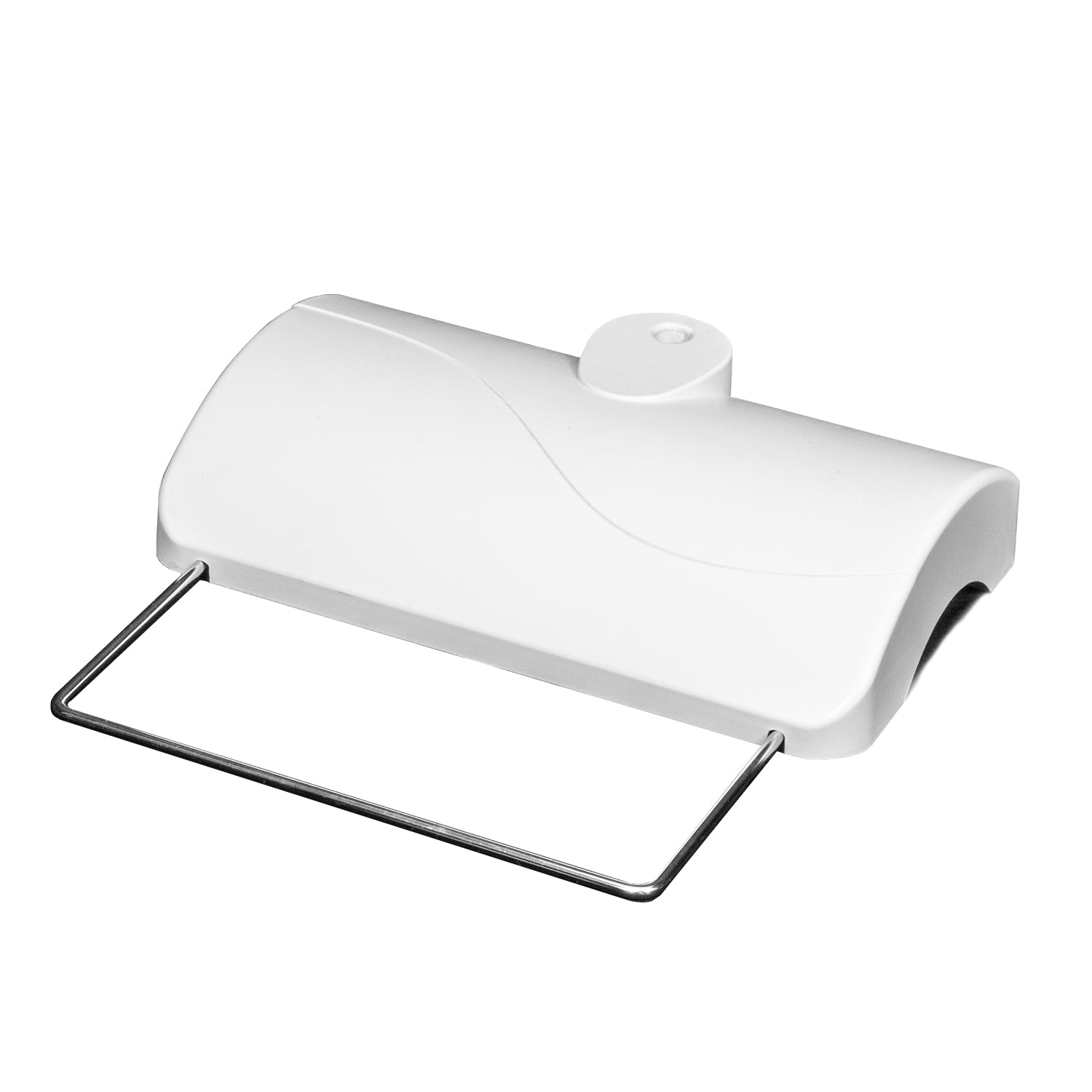 Base da tavolo pesante Lumeno 6180 in bianco con vite di bloccaggio