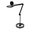 Lumeno 8613 Lupenleuchte Schwarz auf Rollstativ 6159