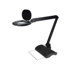 Lumeno 8615 Lupenleuchte Schwarz auf Tischstativ 6180