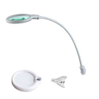 Lampe à pince LED Lumeno 6803 en blanc, vue d'ensemble