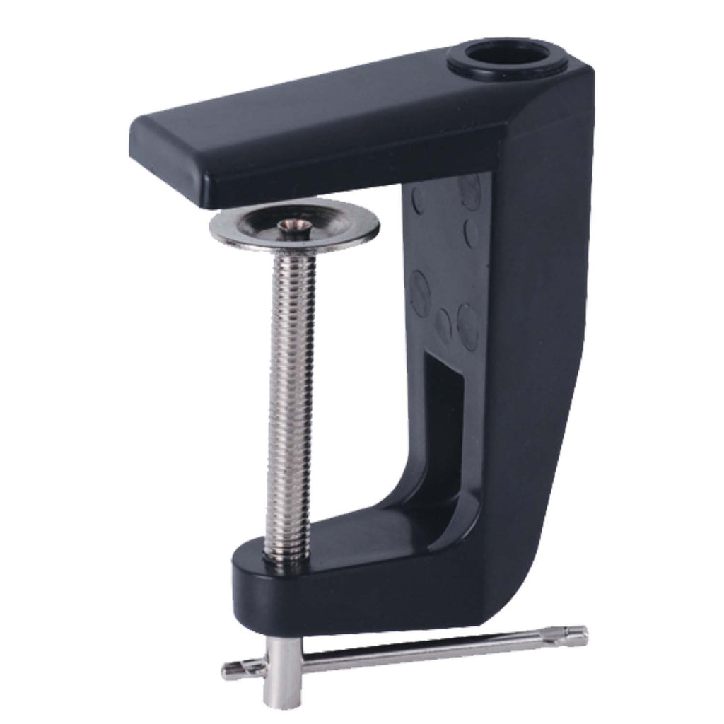 Pince de table Lumeno 6171 en noir pour lampes-loupes