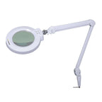 Lampe-loupe LED Lumeno 824XPRO avec boîtier métallique et pince de table
