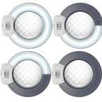 Commutation par segments Lumeno 824XPRO : anneau lumineux LED commutable par segments